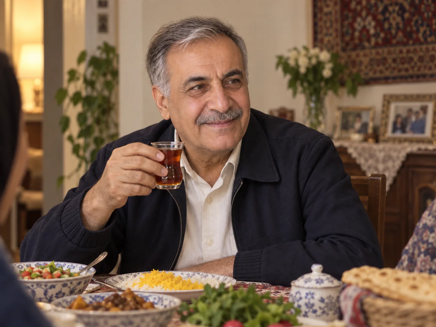 عکس خاطره نمونه علی محمدی در جمع خانوادگی